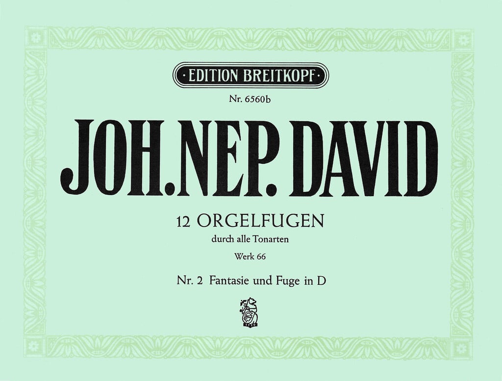 12 Orgelfugen Wk 66, Heft 2 D